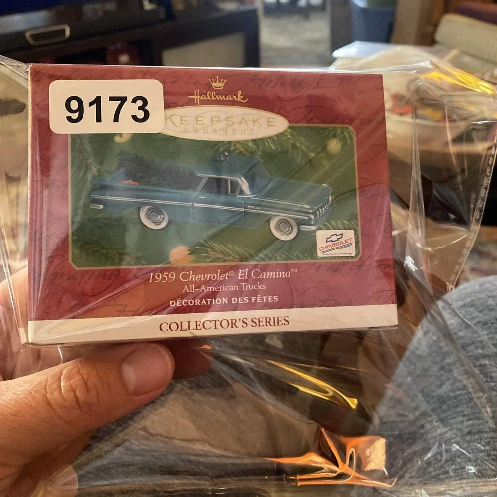 Hallmark Keepsake 1959 Chevy El Camino Christmas Ornament, All-American (2001)